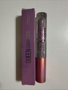 Queen Cosmetics Holographic Lip Gloss in the Viral Shade EUPHORIA